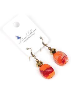 E122OC - Earrings Papaya Petite
