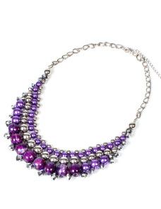 N080PI - Necklace Papaya Moon